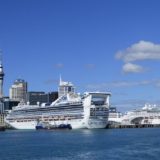 Cruise ships in Auckland