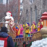 La défilé du Père Noël, Montreal