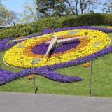 L Horloge fleurie, Parc Jardin Anglais, Genève