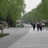 Ming tombs, Beijing. Spirit Way animal figures