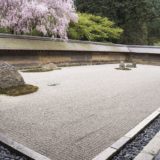Ryoan-Ji Zen garden in Kyoto