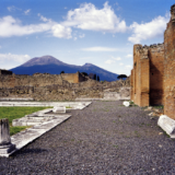 Vesuvius from Pompeii