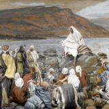Jesus teaches the people by the sea