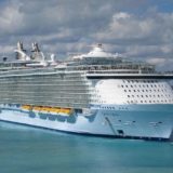 Ocean cruise ship tourism