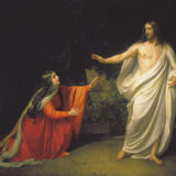 The appearance of Jesus to Mary Magdalene