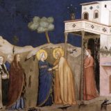 The Visitation. Mary visits her cousin Elizabeth