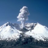 Volcanic eruption. Mt Saint Helens, 1980