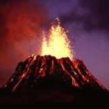 Volcano eruption, Hawaii