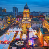 The Christmas Market, Deutscher Dom and Konzerthaus in Berlin