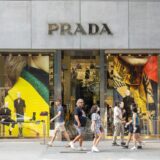 Prada boutique on 5th Avenue in Manhattan