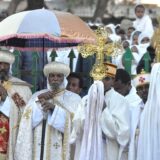 A Timkrat festival (celebrating Christ's baptism) in Eritrea