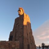 Abraham Lincoln Monument near Laramie in Wyoming