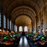 Bates Hall, Boston Public Library, Massachusetts