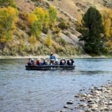 Floating on the Snake River in Wyoming