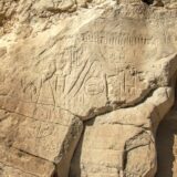 Native American petroglyphs, Wyoming