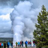 Old Faithful Geyser, Wyoming