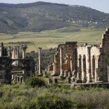 Roman ruins in Volubilis, Morocco