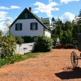 The Green Gables farmhouse at Cavendish, Prince Edward Island