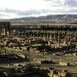 The Roman ruins at Timgad, Algeria