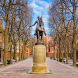 Paul Revere Monument, Boston, Massachusetts