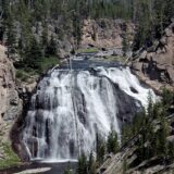 Yellowstone waterfall, Wyoming